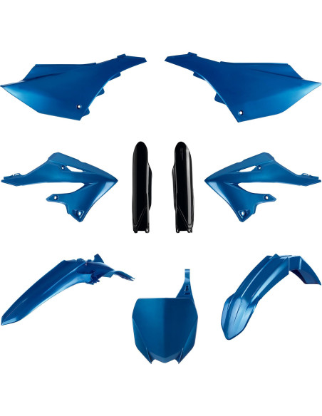 Kit plastiques complet metal - Bleu - POLISPORT Yamaha 450 YZ-F 2023-2025 / 250 YZ-F 2024-2026