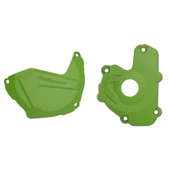 Kit de Protection de carters - Vert - POLISPORT Kawasaki 250 KX-F 2013-2016