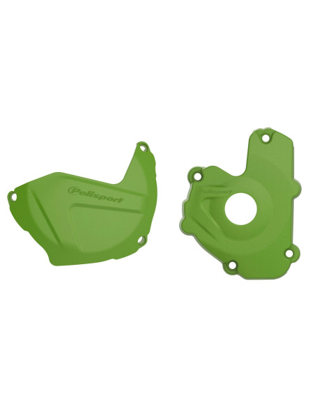 Kit de Protection de carters - Vert - POLISPORT Kawasaki 250 KX-F 2013-2016