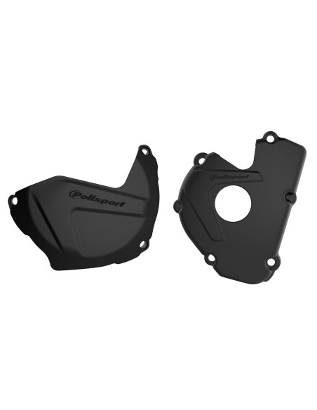 Kit de Protection de carters - Noir - POLISPORT Kawasaki 250 KX-F 2017-2020