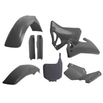Kit plastiques complet - Gris - POLISPORT Honda 125 CR 1995-1997 / 250 CR 1995-1996
