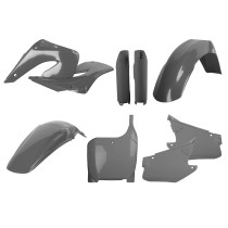 Kit plastiques complet - Gris - POLISPORT Honda 125 250 CR 2000-2001