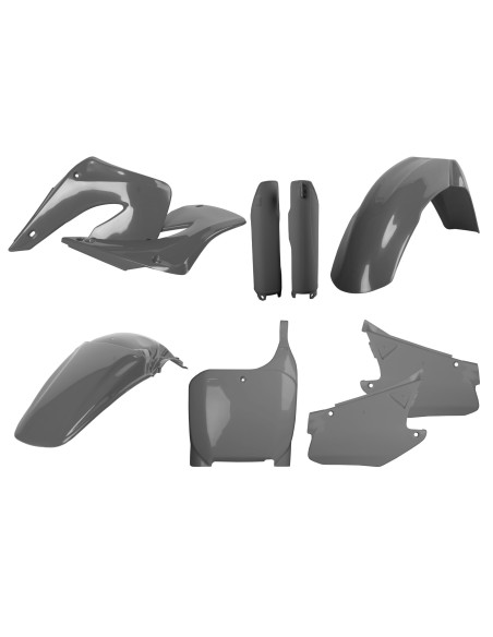 Kit plastiques complet - Gris - POLISPORT Honda 125 250 CR 2000-2001