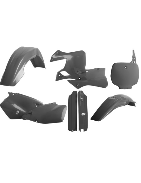 Kit plastiques complet - Gris - POLISPORT Yamaha 125 250 YZ 1996-1999