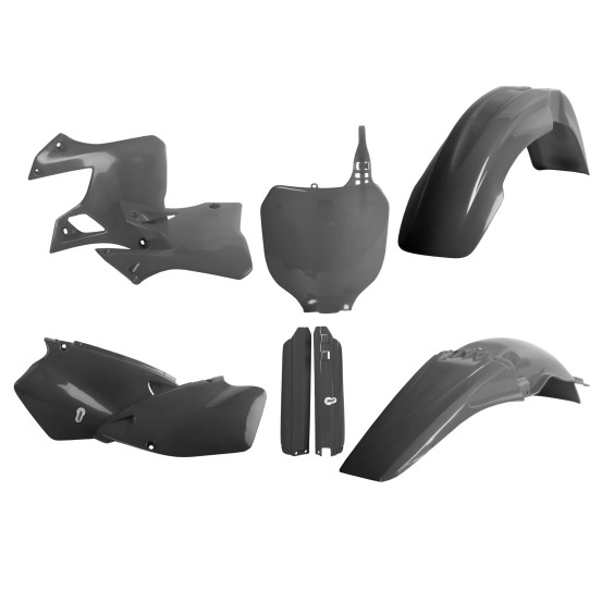 Kit plastiques complet - Gris - POLISPORT Yamaha 125 250 YZ 2000-2001