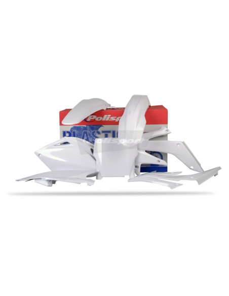 Kit plastiques - Blanc - POLISPORT Honda 250 CRF-R 2006-2007