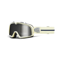 Masque cross 100% Barstow Arno - Ecran Iridium Argent Flash