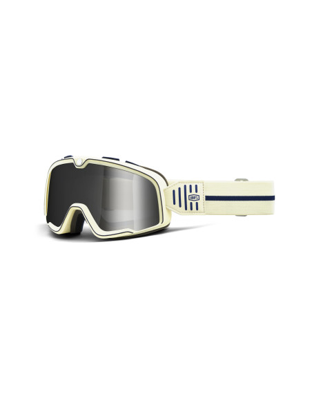 Masque cross 100% Barstow Arno - Ecran Iridium Argent Flash