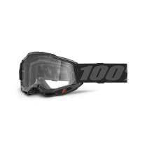 Masque cross 100% Accuri 2 OTG Noir - Ecran Clair