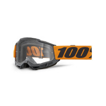 Masque cross 100% Accuri 2 OTG Orange - Ecran Clair