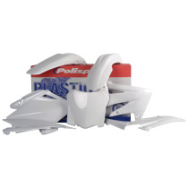 Kit plastiques - Blanc - POLISPORT Honda 250 CRF-R 2008