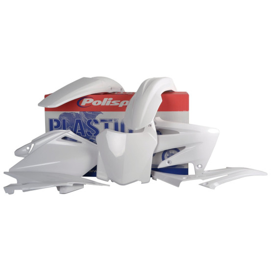 Kit plastiques - Blanc - POLISPORT Honda 250 CRF-R 2008