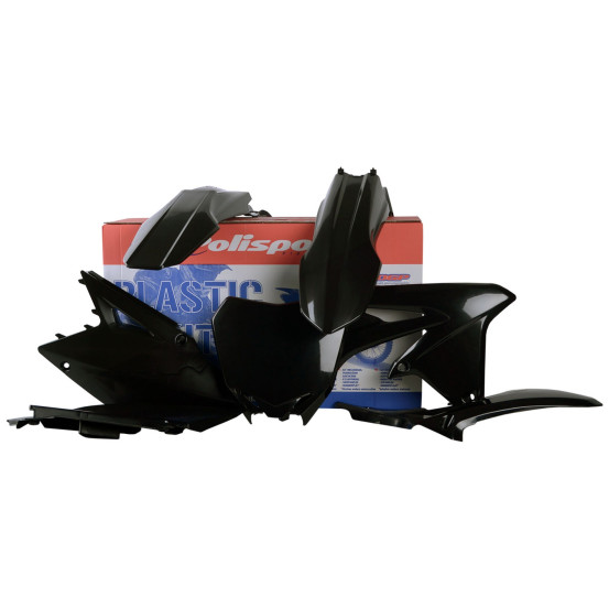 Kit plastiques - Noir - POLISPORT Suzuki 450 RMZ 2008-2017