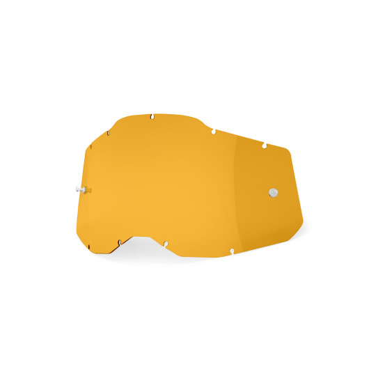 Ecran 100% pour masque cross Racecraft 2 / Accuri 2 / Strata 2 - Persimmon