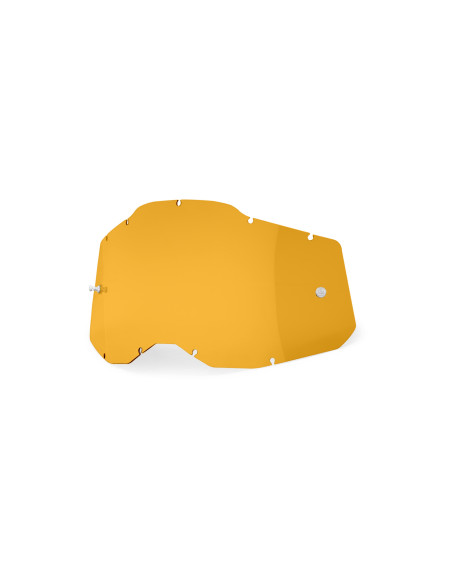 Ecran 100% pour masque cross Racecraft 2 / Accuri 2 / Strata 2 - Persimmon