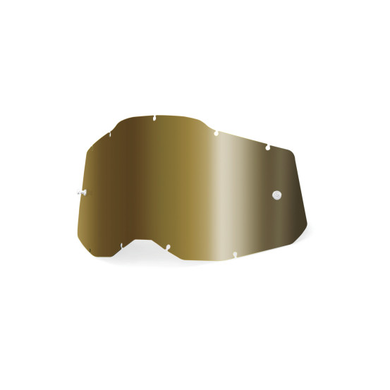 Ecran 100% pour masque cross Racecraft 2 / Accuri 2 / Strata 2 - Iridium bronze