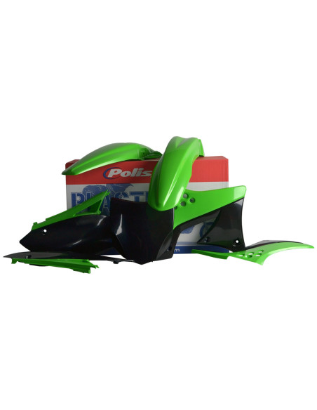 Kit plastiques - Origine - POLISPORT Kawasaki 250 KX-F 2009-2012