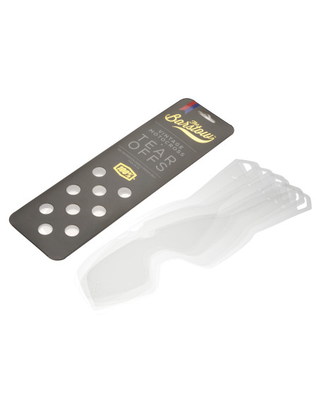 Tear-Offs 100% standard pack de 20 pièces pour Masque Barstow
