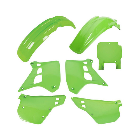 Kit plastiques - Origine - POLISPORT Kawasaki 250 KX 1990-1991