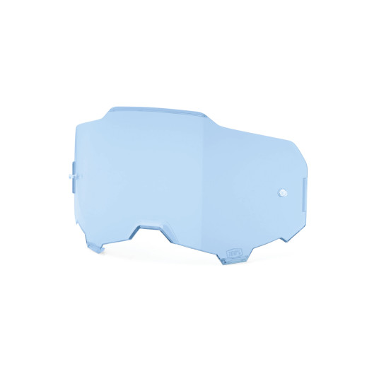 Ecran 100% anti-buée pour masque cross Armega/Armatic - Bleu