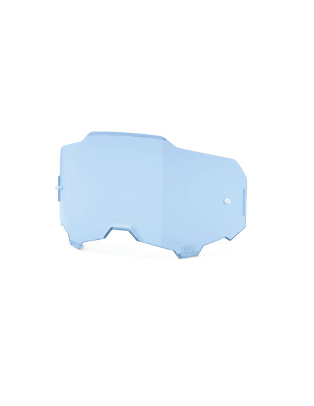 Ecran 100% anti-buée pour masque cross Armega/Armatic - Bleu