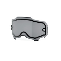 Ecran double ventilé 100% anti-buée pour masque cross Armega/Armatic - Fumé