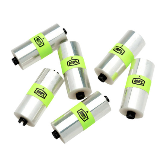 Rouleaux de film pour Roll-Off 100% Forecast Racecraft/Accuri/Strata 1 et 2 (pack de 6 bobines 45mm)