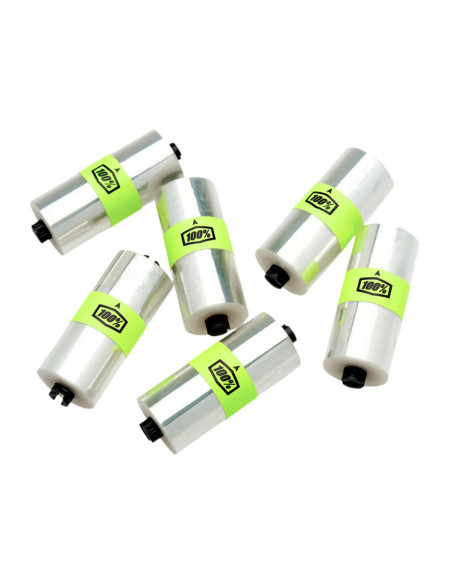 Rouleaux de film pour Roll-Off 100% Forecast Racecraft/Accuri/Strata 1 et 2 (pack de 6 bobines 45mm)