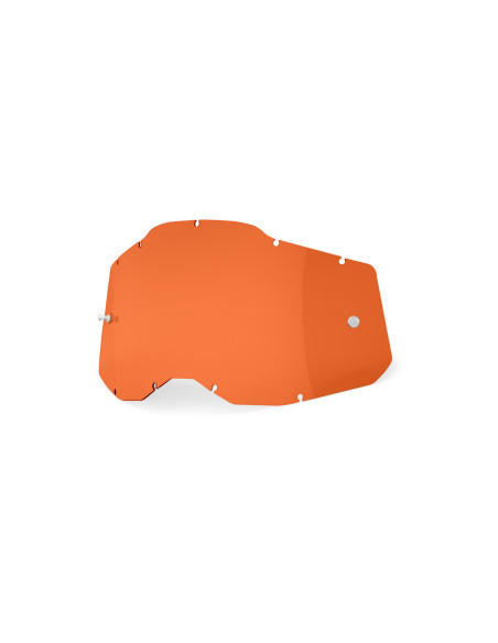 Ecran 100% pour masques Racecraft 2/Accuri 2/Strata 2 - Orange