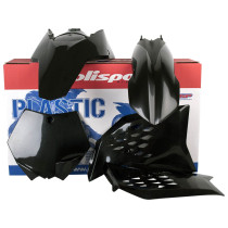 Kit plastiques - Noir - POLISPORT KTM SX SX-F 2007-2010