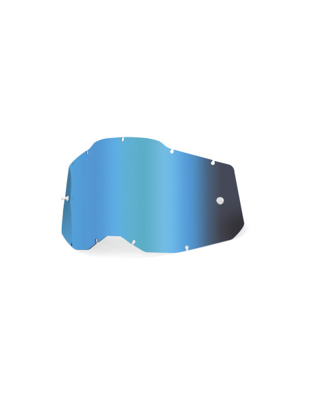Ecran 100% pour masque cross enfant Accuri 2/Strata 2 - Iridium Bleu