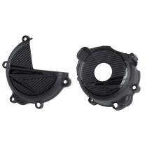 Kit de Protection de carters - Noir - POLISPORT Suzuki 400 DRZ