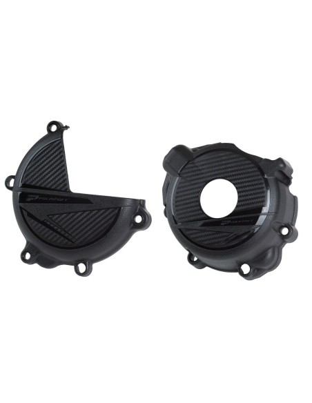 Kit de Protection de carters - Noir - POLISPORT Suzuki 400 DRZ