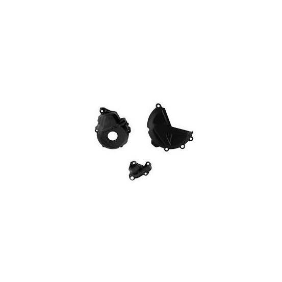 Kit de Protection de carters - Noir - POLISPORT Gas Gas 250 350 MCF 2021