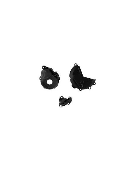 Kit de Protection de carters - Noir - POLISPORT Gas Gas 250 350 MCF 2021