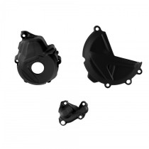 Kit de Protection de carters - Noir - POLISPORT Gas Gas 250 300 EC 2021