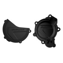 Kit de Protection de carters - Noir - POLISPORT KTM 125 SX Husqvarna 125 TC 2016-2018