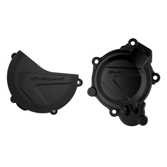 Kit de Protection de carters - Noir - POLISPORT KTM 125 SX Husqvarna 125 TC 2016-2018