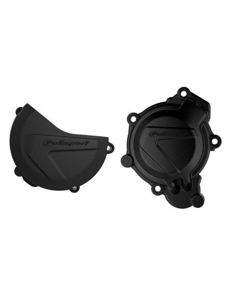 Kit de Protection de carters - Noir - POLISPORT KTM 125 SX Husqvarna 125 TC 2016-2018