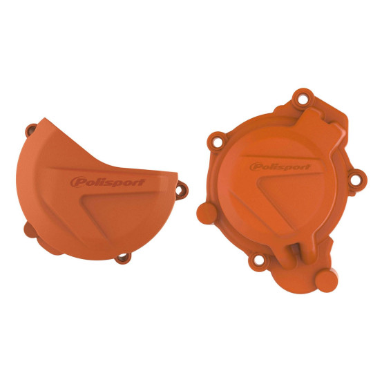Kit de Protection de carters - Orange - POLISPORT KTM 125 SX Husqvarna 125 TC 2016-2018
