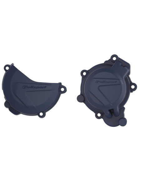Kit de Protection de carters - Bleu - POLISPORT KTM 125 SX Husqvarna 125 TC 2016-2018