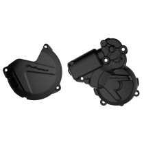 Kit de Protection de carters - Noir - POLISPORT KTM 250 300 EXC Husqvarna 250 300 TE 2013-2016