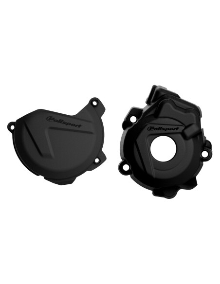 Kit de Protection de carters - Noir - POLISPORT KTM 250 350 SX-F Husqvarna 250 350 FC 2013-2015
