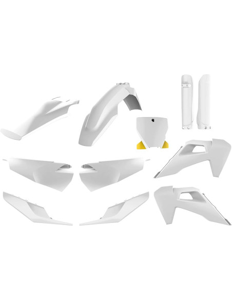 Kit plastiques complet - Origine 2019 - POLISPORT Husqvarna 125 TC 250 350 450 FC 2019-2022