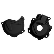 Kit de Protection de carters - Noir - POLISPORT KTM 250 EXC-F 2014-2016 350 EXC-F 2012-2016 Husqvarna 250 350 FE 2014-2016