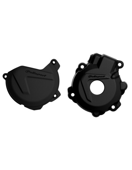 Kit de Protection de carters - Noir - POLISPORT KTM 250 EXC-F 2014-2016 350 EXC-F 2012-2016 Husqvarna 250 350 FE 2014-2016