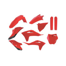 Kit plastique - Rouge - POLISPORT Gas Gas EC ECF 2021-2023