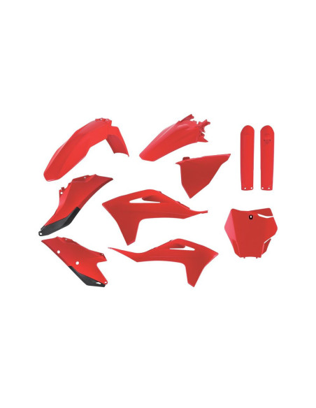 Kit plastique - Rouge - POLISPORT Gas Gas EC ECF 2021-2023