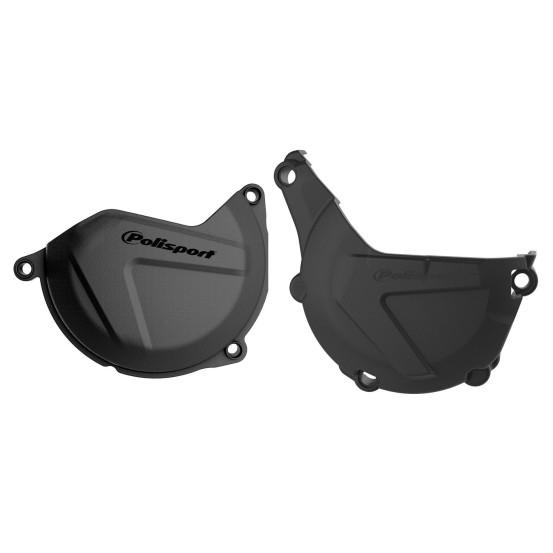 Kit de Protection de carters - Noir - POLISPORT KTM 450 EXC-F 2013-2016 Husqvarna 450 501 FE 2014-2016
