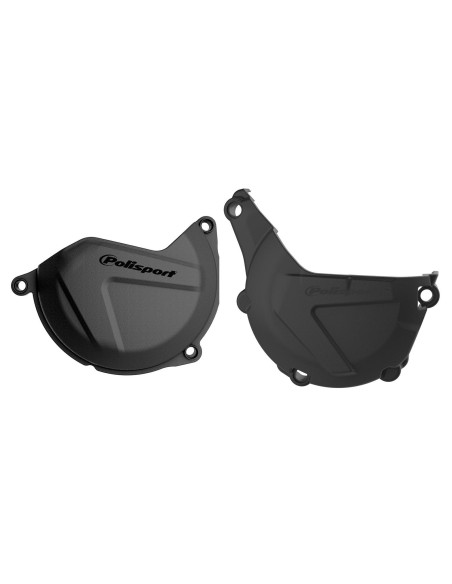 Kit de Protection de carters - Noir - POLISPORT KTM 450 EXC-F 2013-2016 Husqvarna 450 501 FE 2014-2016
